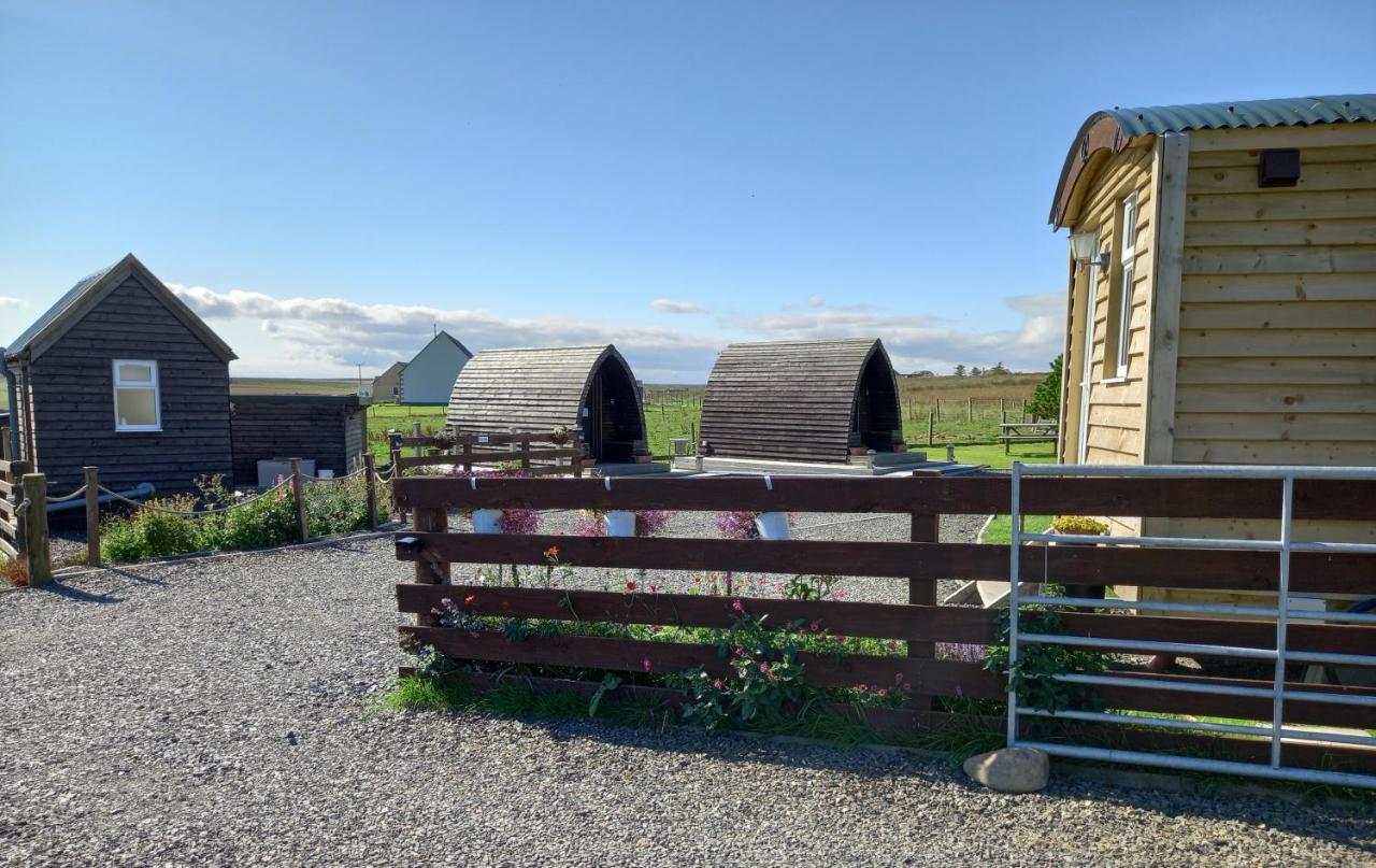 Hillside Camping Pods Wick  Exterior foto